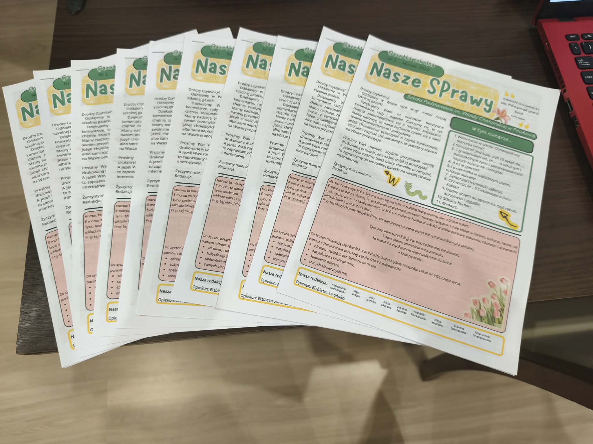 Drugi numer Gazetki Szkolnej już dostępny!