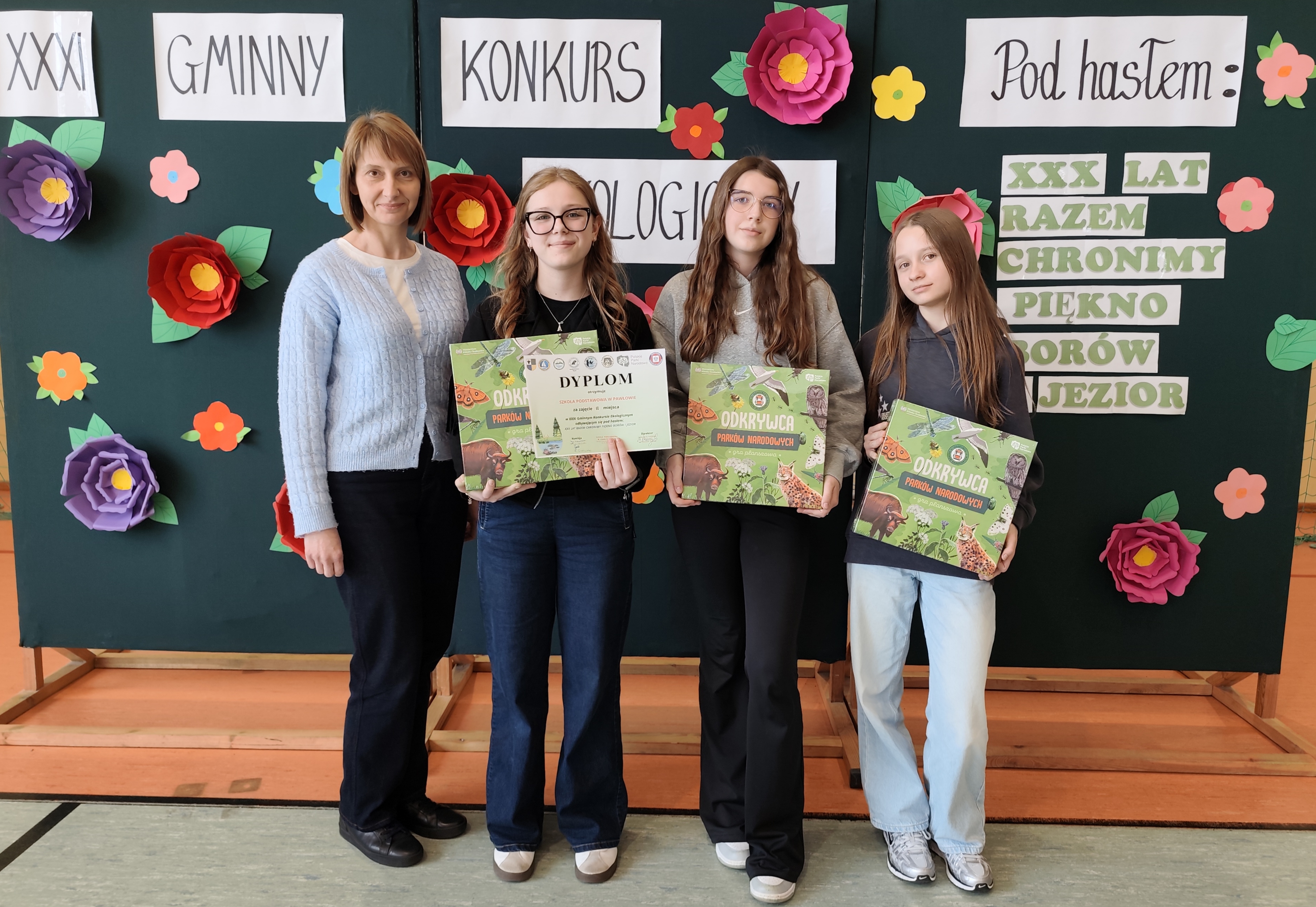 XXXI Gminny Konkurs Ekologiczny pod hasłem: XXX Lat Razem Chronimy Piękno Borów i Jezior